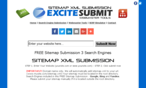 Pingsitemap.excitesubmit.com thumbnail