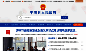 Pingyin.gov.cn thumbnail