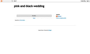 Pink-and-black-wedding.blogspot.com thumbnail