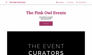 Pink-owl-events.business.site thumbnail