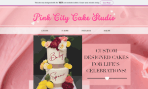 Pinkcitycakes.com thumbnail