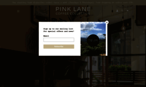 Pinklanecoffee.co.uk thumbnail