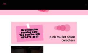 Pinkmulletsalon.com thumbnail