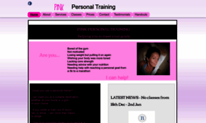 Pinkpersonaltraining.co.uk thumbnail