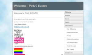 Pinkpoundevents.co.uk thumbnail