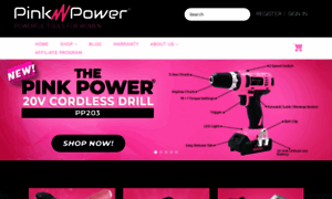 Pinkpowerdrill.com thumbnail