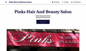 Pinks-hair-and-beauty-salon.business.site thumbnail