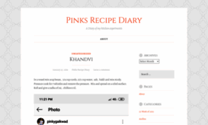 Pinksrecipediary.wordpress.com thumbnail