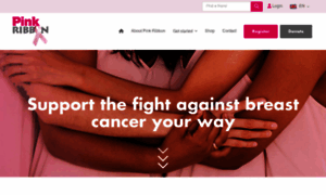 Pinksupport.pink-ribbon.be thumbnail