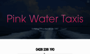 Pinkwatertaxis.com.au thumbnail