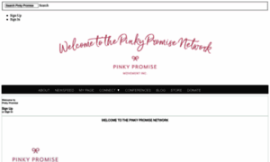 Pinkypromise.ning.com thumbnail