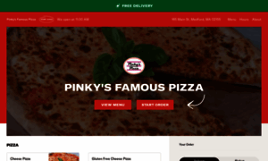 Pinkysfamouspizzamenu.com thumbnail