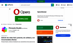 Pinnacle-studio.softonic.com thumbnail