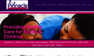 Pinnaclecares.net thumbnail