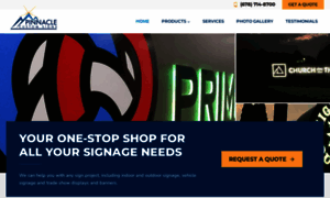 Pinnaclecustomsigns.com thumbnail