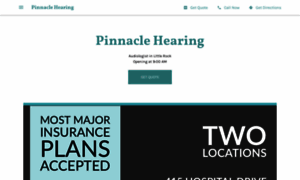 Pinnaclehearing.business.site thumbnail