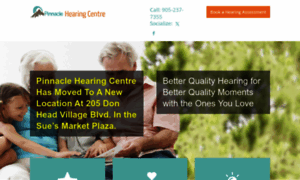 Pinnaclehearingcentre.ca thumbnail