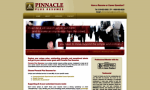 Pinnacleplusresumes.ca thumbnail