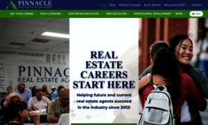 Pinnaclerealestateacademy.com thumbnail