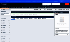 Pinnaclesports.com thumbnail