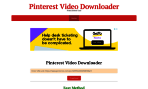 Pinterestvideodownloader.com thumbnail