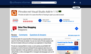 Pinvoke-net-visual-studio-add-in.software.informer.com thumbnail