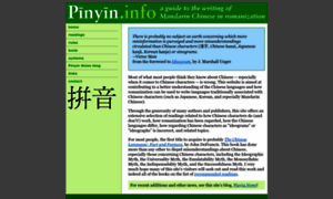 Pinyin.info thumbnail