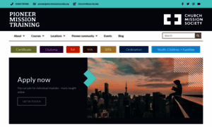 Pioneer.churchmissionsociety.org thumbnail
