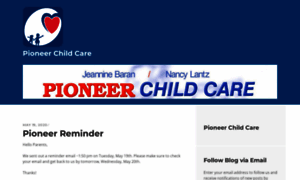 Pioneerchildcare.wordpress.com thumbnail