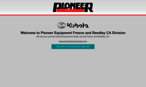 Pioneerequipment.com thumbnail