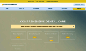 Pioneerhealthdental.com.au thumbnail