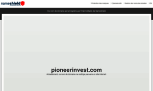 Pioneerinvest.com thumbnail