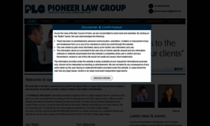 Pioneerlawgroup.com thumbnail