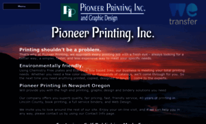 Pioneerprinting.net thumbnail