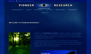 Pioneerresearchcorporation.com thumbnail