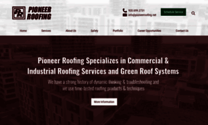 Pioneerroofing.net thumbnail