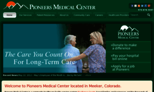 Pioneershospital.com thumbnail