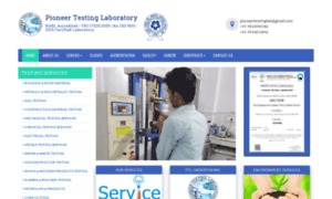 Pioneertestinglaboratory.com thumbnail