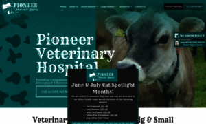 Pioneerveterinaryhospital.com thumbnail