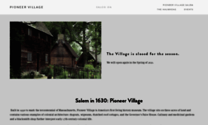 Pioneervillagesalem.com thumbnail