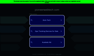 Pioneerwebtech.com thumbnail