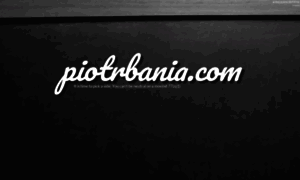 Piotrbania.com thumbnail