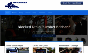 Pipeanddraintech.com.au thumbnail