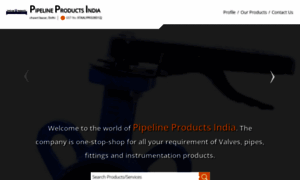 Pipelineproductsindia.in thumbnail