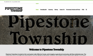 Pipestonetownship.org thumbnail