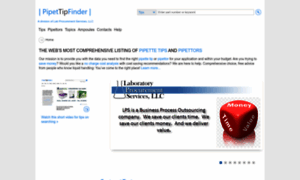 Pipettipfinder.com thumbnail