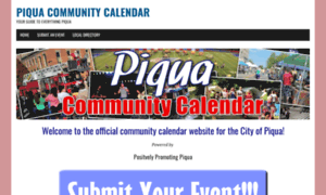 Piquacommunitycalendar.com thumbnail