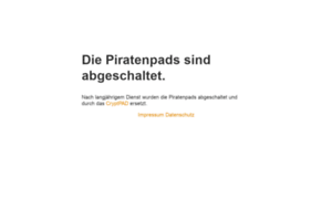 Piratenpad.de thumbnail