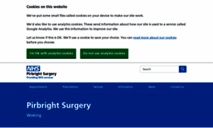 Pirbrightsurgery.co.uk thumbnail