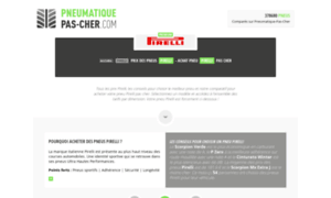 Pirelli.pneumatique-pas-cher.com thumbnail